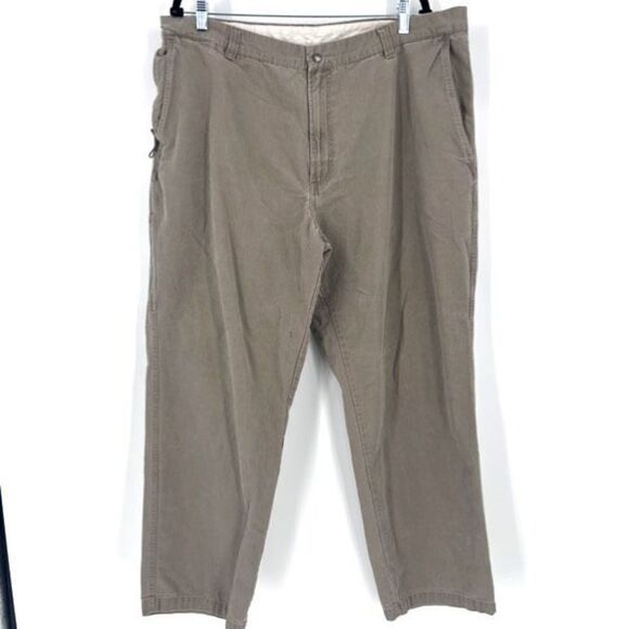 Columbia Men's Cargo Pants Work Hiking Outdoor Pockets Casual Khaki Size 42Wx32L - Picture 1 of 14